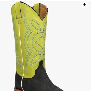 Justin cowhide leather 8.5 like new